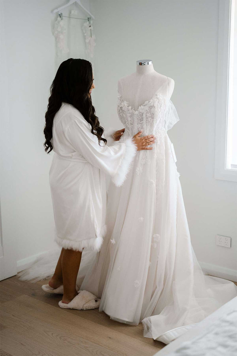 Bridal Mannequin Hire SANT ELIA COUTURE